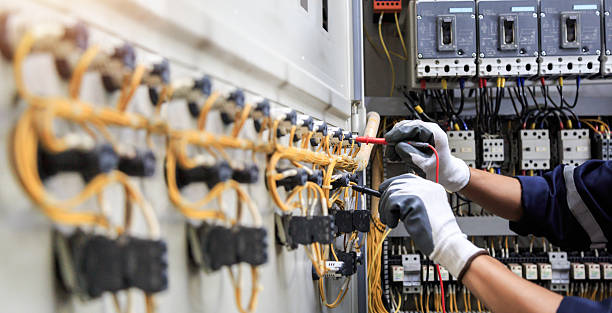 Professional Electrician technician working in Cornwells Heights, PA